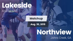 Matchup: Lakeside vs. Northview  2019