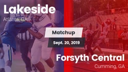 Matchup: Lakeside vs. Forsyth Central  2019