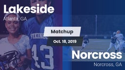 Matchup: Lakeside vs. Norcross  2019