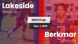 Matchup: Lakeside vs. Berkmar  2019
