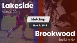 Matchup: Lakeside vs. Brookwood  2019