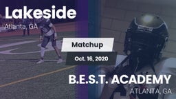 Matchup: Lakeside vs. B.E.S.T. ACADEMY  2020