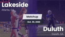 Matchup: Lakeside vs. Duluth  2020
