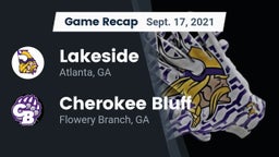 Recap: Lakeside  vs. Cherokee Bluff   2021