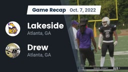 Recap: Lakeside  vs. Drew  2022