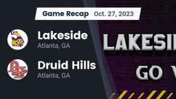 Recap: Lakeside  vs. Druid Hills  2023