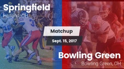 Matchup: Springfield vs. Bowling Green  2017