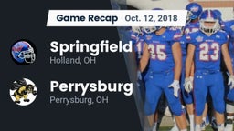 Recap: Springfield  vs. Perrysburg  2018