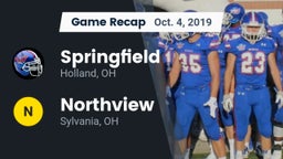 Recap: Springfield  vs. Northview  2019