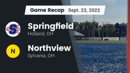 Recap: Springfield  vs. Northview  2022