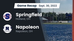 Recap: Springfield  vs. Napoleon 2022