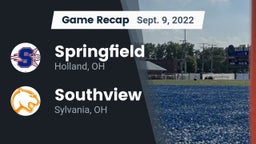 Recap: Springfield  vs. Southview  2022