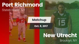 Matchup: Port Richmond vs. New Utrecht  2017