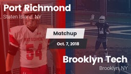 Matchup: Port Richmond vs. Brooklyn Tech  2018
