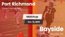 Matchup: Port Richmond vs. Bayside  2019