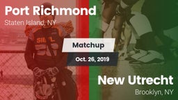 Matchup: Port Richmond vs. New Utrecht  2019