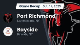 Recap: Port Richmond  vs. Bayside  2023