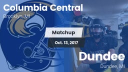 Matchup: Columbia Central vs. Dundee  2017