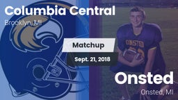 Matchup: Columbia Central vs. Onsted  2018