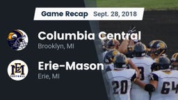 Recap: Columbia Central  vs. Erie-Mason  2018