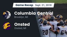 Recap: Columbia Central  vs. Onsted  2018