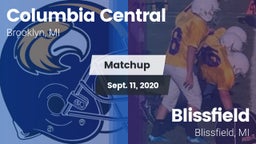 Matchup: Columbia Central vs. Blissfield  2020