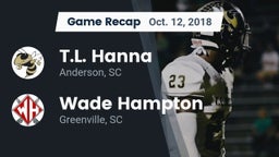 Recap: T.L. Hanna  vs. Wade Hampton  2018