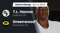 Recap: T.L. Hanna  vs. Greenwood  2019