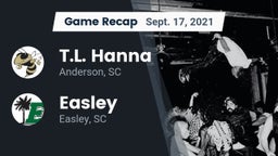Recap: T.L. Hanna  vs. Easley  2021