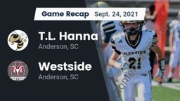 Recap: T.L. Hanna  vs. Westside  2021