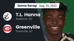 Recap: T.L. Hanna  vs. Greenville  2023