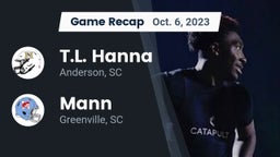 Recap: T.L. Hanna  vs. Mann  2023