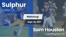 Matchup: Sulphur vs. Sam Houston  2017