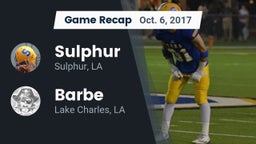 Recap: Sulphur  vs. Barbe  2017