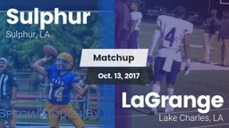 Matchup: Sulphur vs. LaGrange  2017