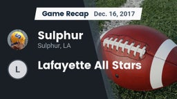 Recap: Sulphur  vs. Lafayette All Stars 2017