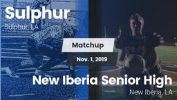 Matchup: Sulphur vs. New Iberia Senior High 2019