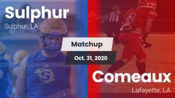 Matchup: Sulphur vs. Comeaux  2020