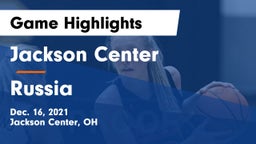 Jackson Center  vs Russia  Game Highlights - Dec. 16, 2021