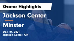 Jackson Center  vs Minster  Game Highlights - Dec. 21, 2021