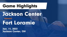 Jackson Center  vs Fort Loramie  Game Highlights - Jan. 11, 2022