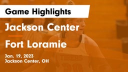 Jackson Center  vs Fort Loramie  Game Highlights - Jan. 19, 2023
