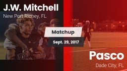 Matchup: J.W. Mitchell vs. Pasco  2017