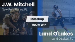 Matchup: J.W. Mitchell vs. Land O'Lakes  2017