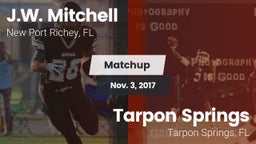 Matchup: J.W. Mitchell vs. Tarpon Springs  2017