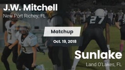Matchup: J.W. Mitchell vs. Sunlake  2018