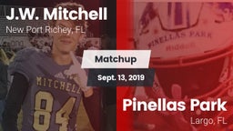 Matchup: J.W. Mitchell vs. Pinellas Park  2019