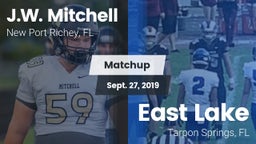 Matchup: J.W. Mitchell vs. East Lake  2019