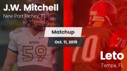 Matchup: J.W. Mitchell vs. Leto  2019