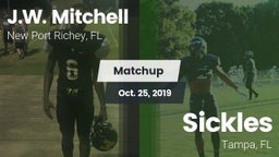 Matchup: J.W. Mitchell vs. Sickles  2019